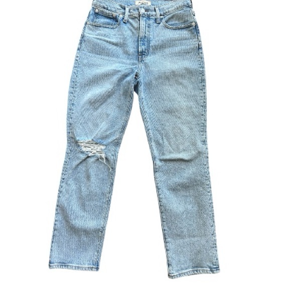 Madewell The Perfect Vintage Crop Jean
Women’s Sz 27 Distressed Light Wash Denim - Picture 1 of 15